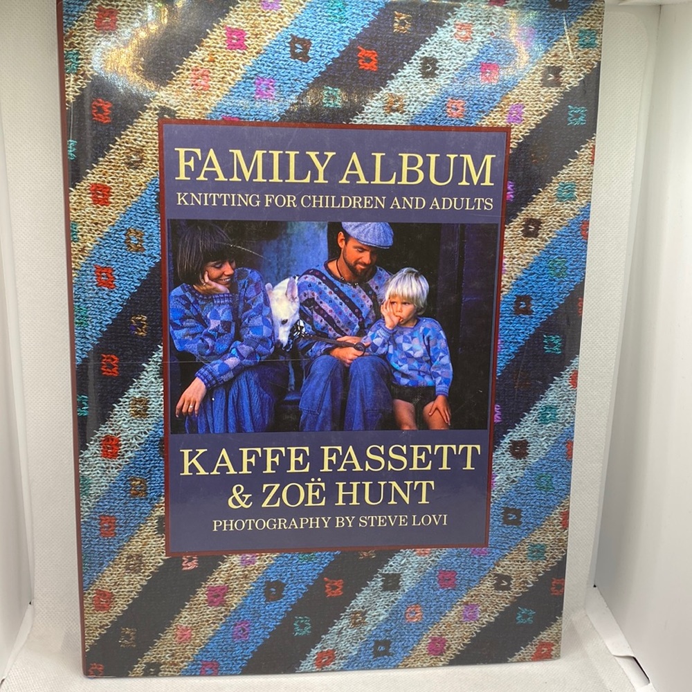 Family Album: Knitting for Children and Adults by Kaffe Fassett & Zoe Hunt